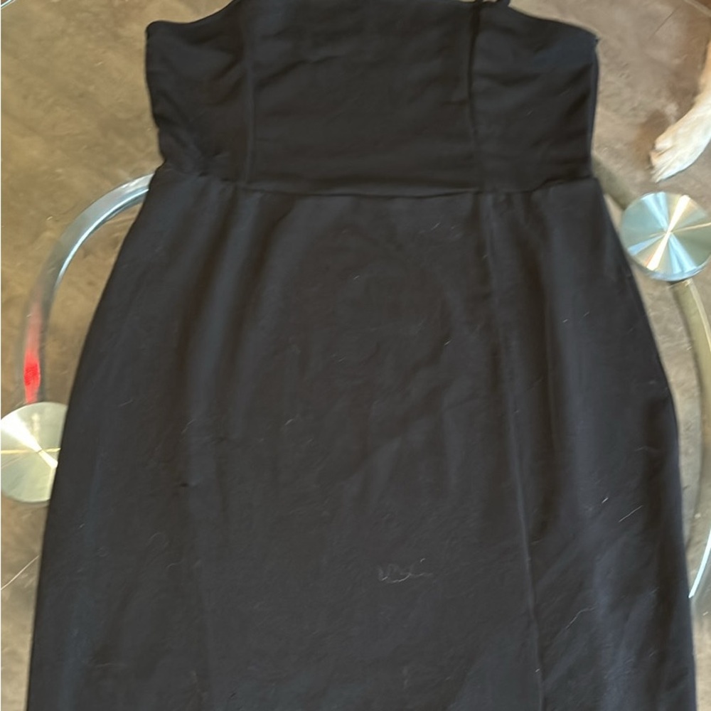 Black Strapless Sheath Dress for Cocktail Night Out